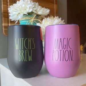 Rae Dunn halloween tumblers